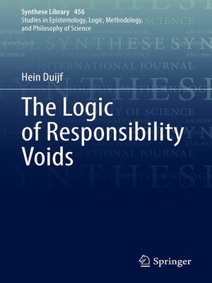 cover image of The Logic of Responsibility Voids
